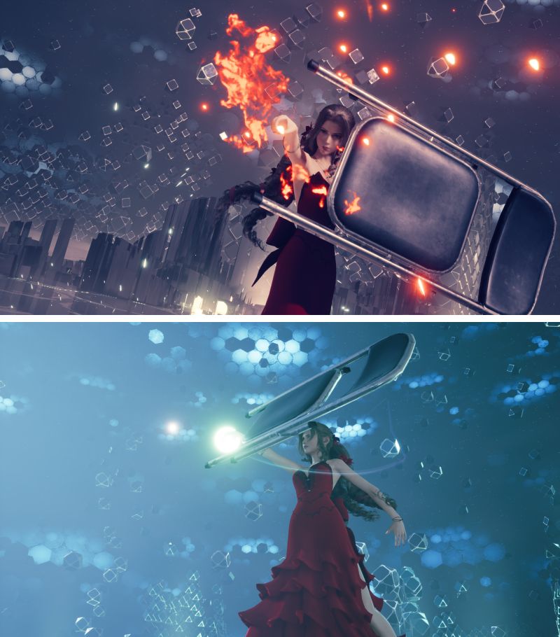 ม็อดใหม่เปลี่ยนอาวุธ Aerith ให้กลายเป็นเก้าอี้เหล็ก! 2 ม็อดใหม่เปลี่ยนอาวุธ Aerith ให้กลายเป็นเก้าอี้เหล็ก!