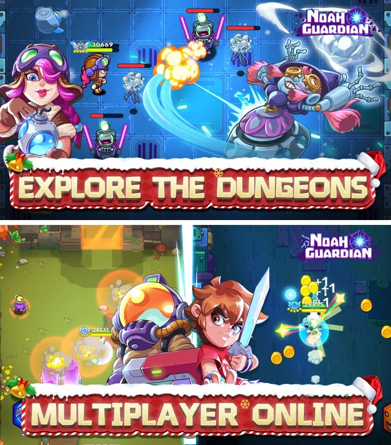 ออกสำรวจดันเจี้ยนสุดระทึกแบบ Online Roguelike ใน 'Noah Guardian'