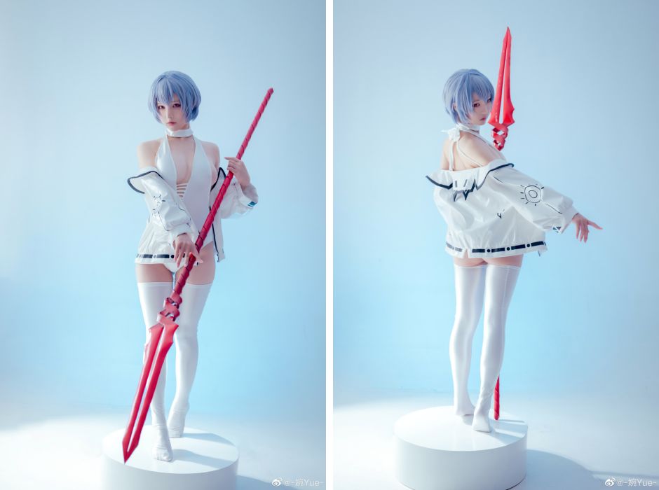 คอสเพลย์ Rei สายโหดจาก Evangelion!