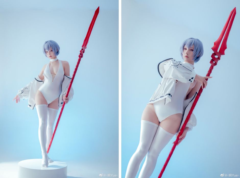 คอสเพลย์ Rei สายโหดจาก Evangelion!
