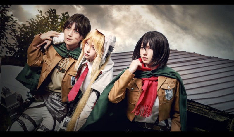 Enako แปลงโฉมเป็น Mikasa ออกมาอย่างเท่ 4 Enako แปลงโฉมเป็น Mikasa ออกมาอย่างเท่