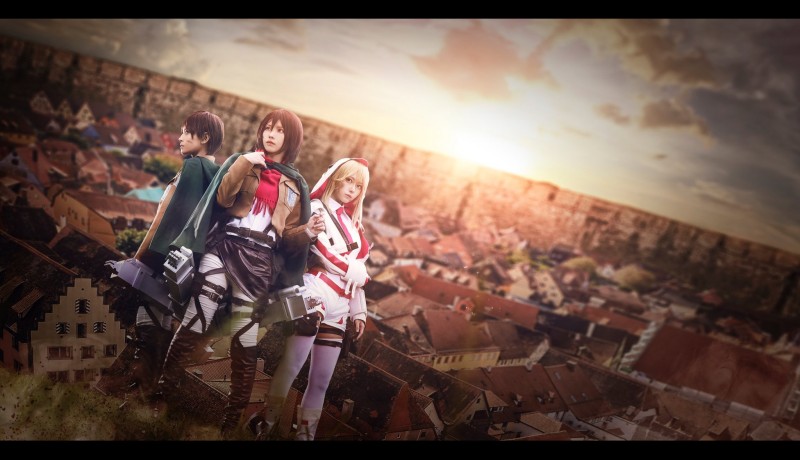 Enako แปลงโฉมเป็น Mikasa ออกมาอย่างเท่ 3 Enako แปลงโฉมเป็น Mikasa ออกมาอย่างเท่