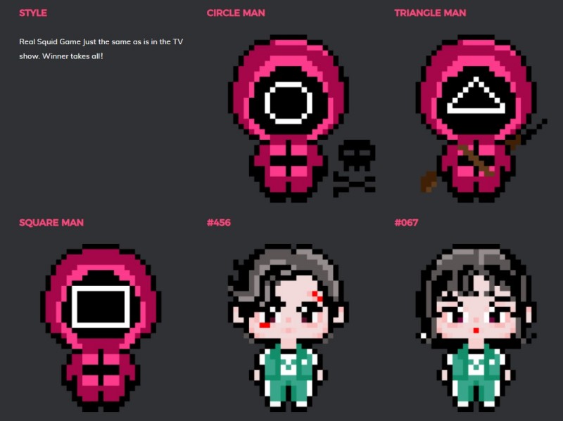 PixelSQUID เกม NFT ที่มีต้นแบบจากซีรีส์ชื่อดัง
