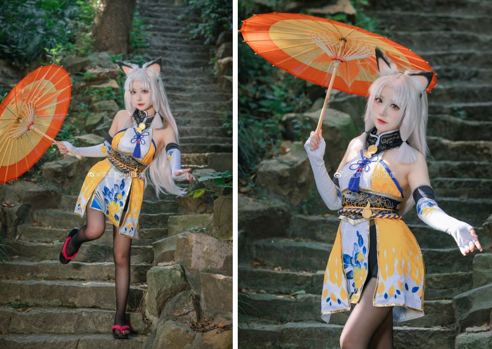 สาวจีนแปลงโฉมเป็น Kurumi จาก Naraka: Bladepoint 5 สาวจีนแปลงโฉมเป็น Kurumi จาก Naraka: Bladepoint