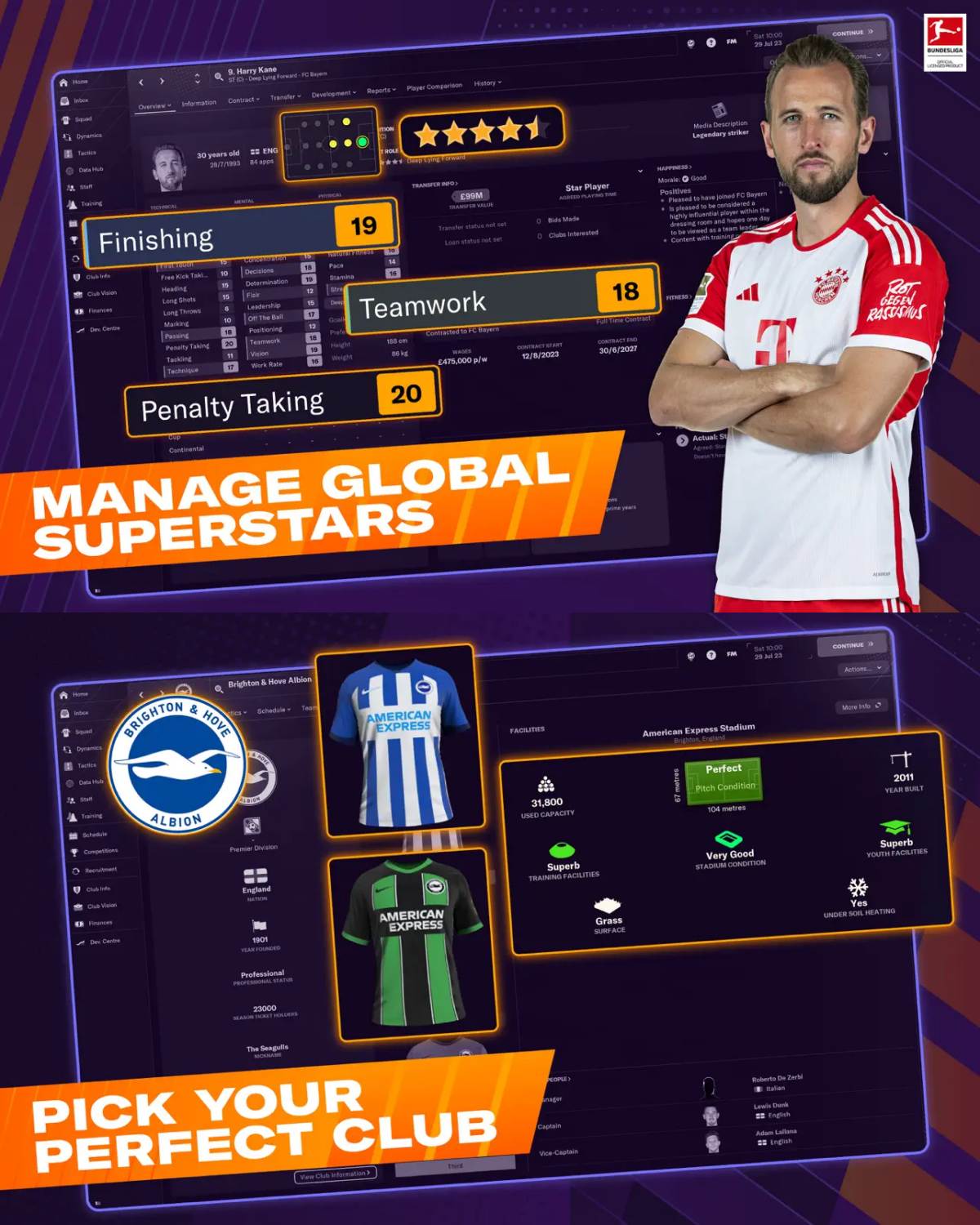 Football Manager 26 Touch เปิดตัวบนมือถือ พร้อมให้บริการ พ.ย. นี้