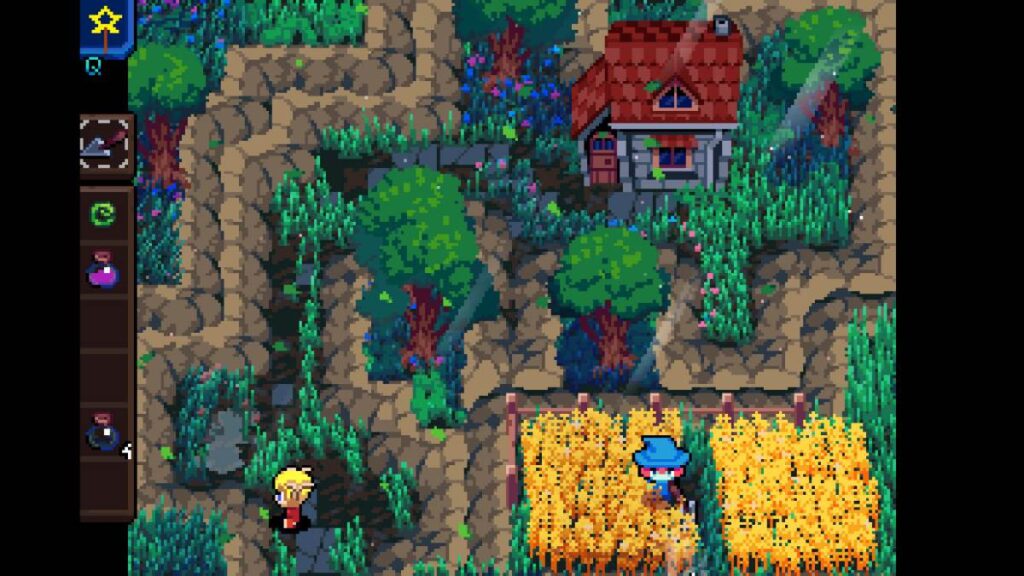 Bonnie Fell เกมแนว RPG รับบทแม่มดปรุงยาในโลกแฟนตาซีพิกเซล