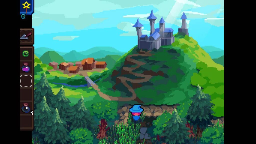 Bonnie Fell เกมแนว RPG รับบทแม่มดปรุงยาในโลกแฟนตาซีพิกเซล