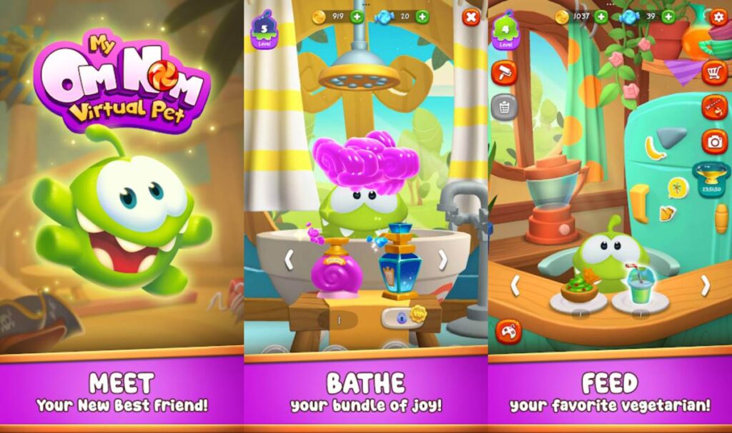 My Om Nom เกมเลี้ยงมอนสเตอร์เปิดให้บริการบน Google Play สโตร์ไทยแล้ว
