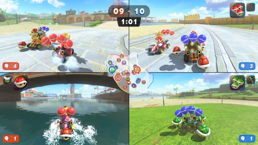 10 ความแตกต่างระหว่าง Mario Kart World กับ​ Sonic Racing CrossWorlds