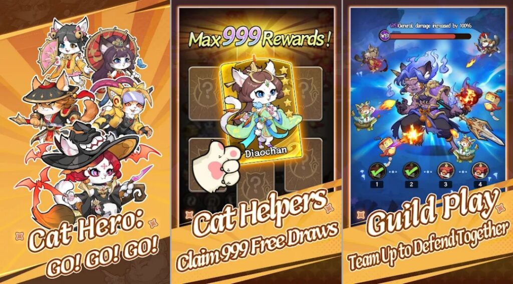 Cat Hero:GO เปิดให้บริการบนสโตร์ไทยแล้ว 4 Cat Hero:GO