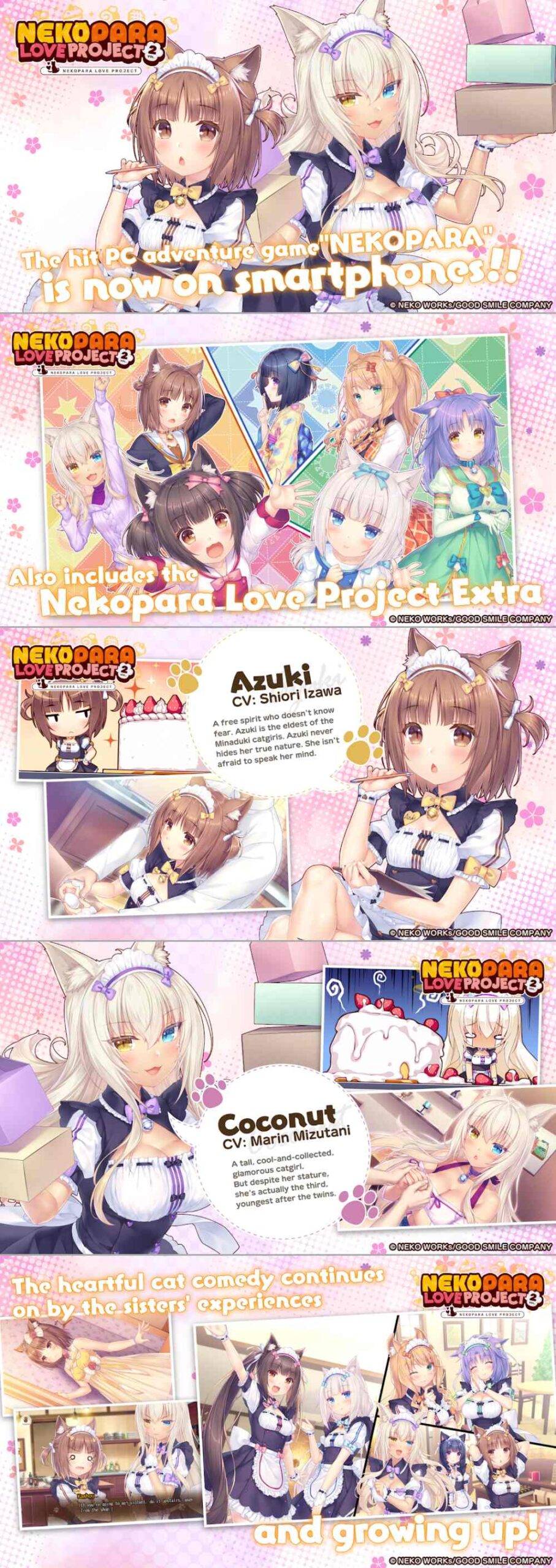 Nekopara Love Project Vol.2 เปิดให้บริการบนสโตร์ไทยแล้ว 2 Nekopara
