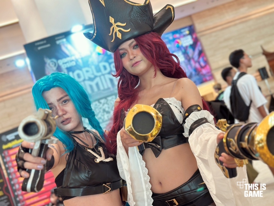 รวมภาพเหล่าคอสเพลเยอร์ในงาน Thailand Games Show 2025 9 Thailand Games Show 2025 Cosplay Compilation