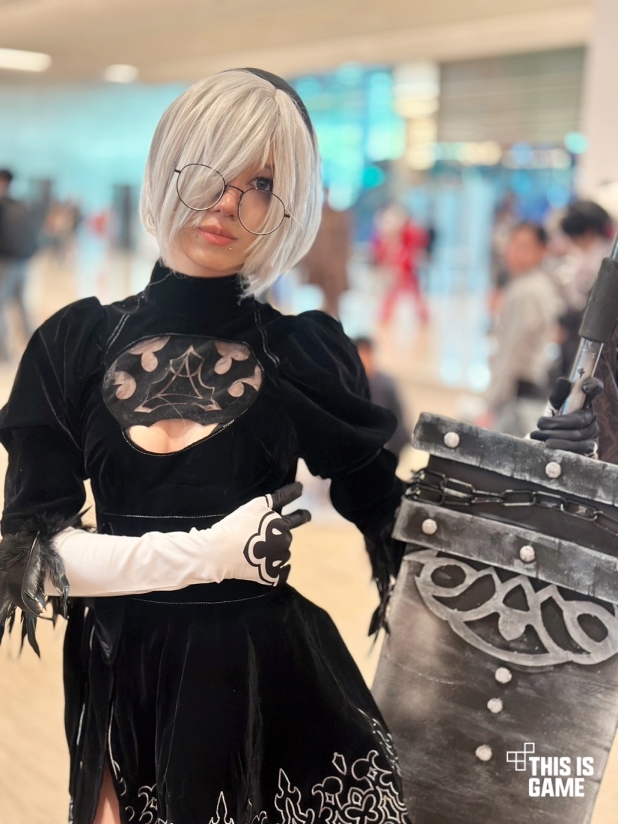 รวมภาพเหล่าคอสเพลเยอร์ในงาน Thailand Games Show 2025 22 Thailand Games Show 2025 Cosplay Compilation