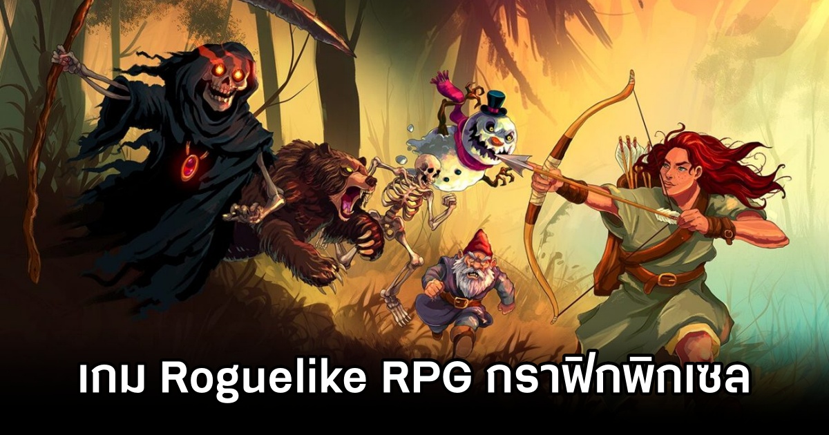 Death by Scrolling เกม Roguelike RPG ตัวใหม่เตรียมลง PC 28 ตุลาคมนี้ 1 Death by Scrolling Announced