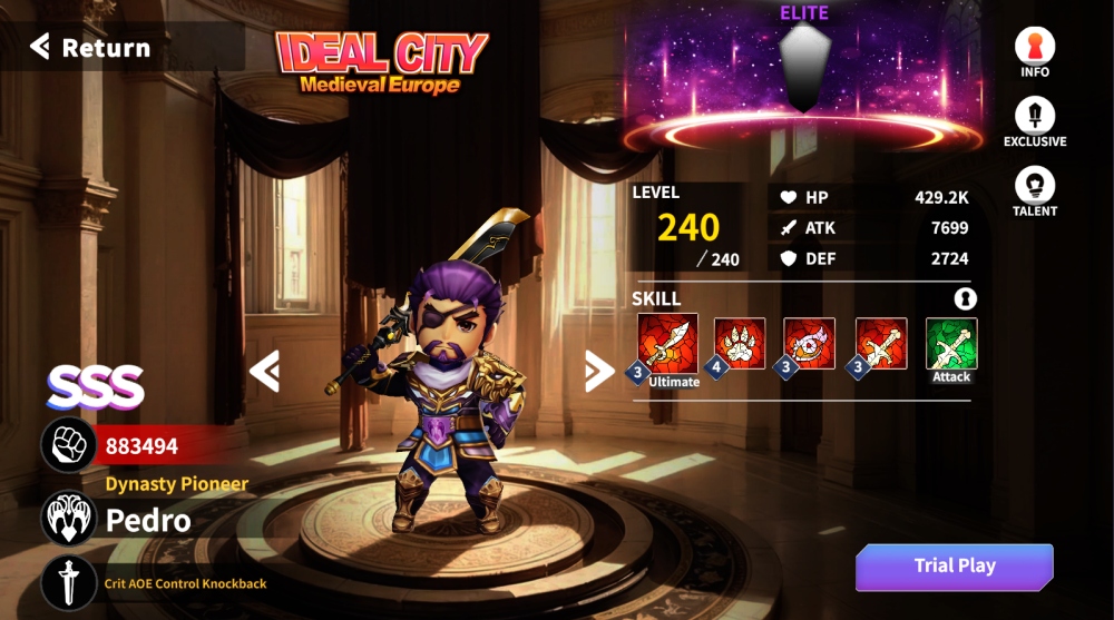 Ideal City มหาสงครามสามจักวรรดิ อัพเดทล่าสุด 13 ตุลาคม 68