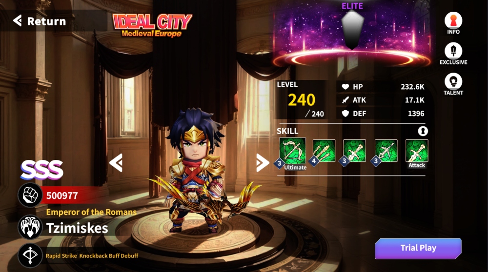 Ideal City มหาสงครามสามจักวรรดิ อัพเดทล่าสุด 13 ตุลาคม 68