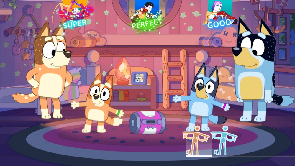 Bluey การ์ตูนดังระดับโลกร่วมแจมใน Just Dance® 2026 Edition!