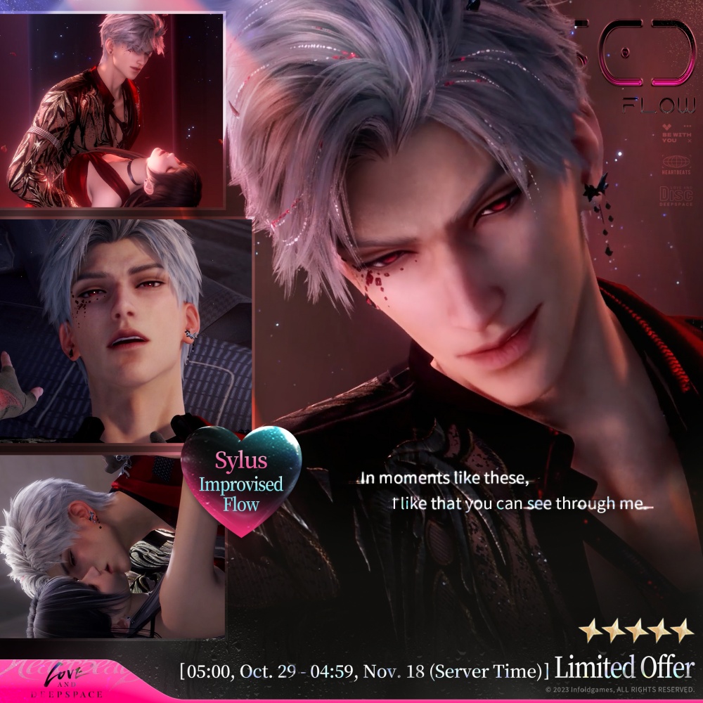 Love and Deepspace เปิดตัวความทรงจำแบบอินเตอร์แอคทีฟ 5 ดาวชุดใหม่ [Heartbeats Ablaze]!