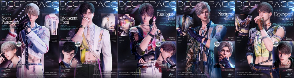 Love and Deepspace เปิดตัวความทรงจำแบบอินเตอร์แอคทีฟ 5 ดาวชุดใหม่ [Heartbeats Ablaze]!