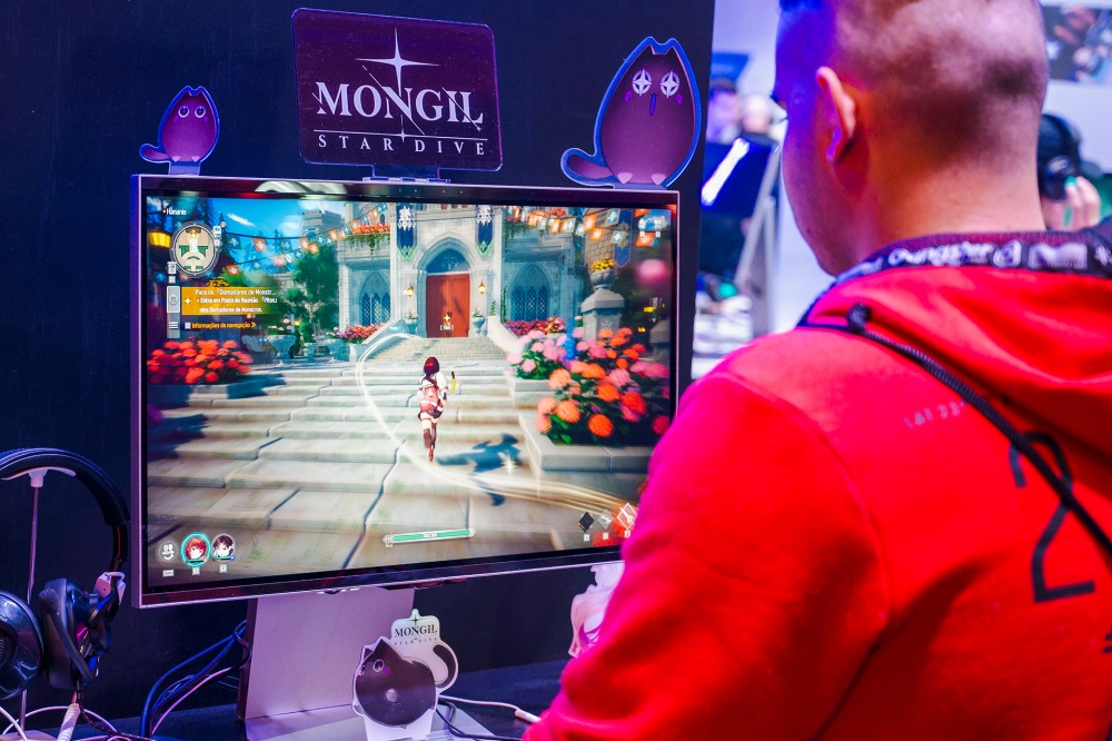 MONGIL: STAR DIVE สร้างกระแสทั่วโลกอย่างต่อเนื่องที่งาน Brazil Game Show 2025 3 MONGIL: STAR DIVE สร้างกระแสทั่วโลกอย่างต่อเนื่องที่งาน Brazil Game Show 2025