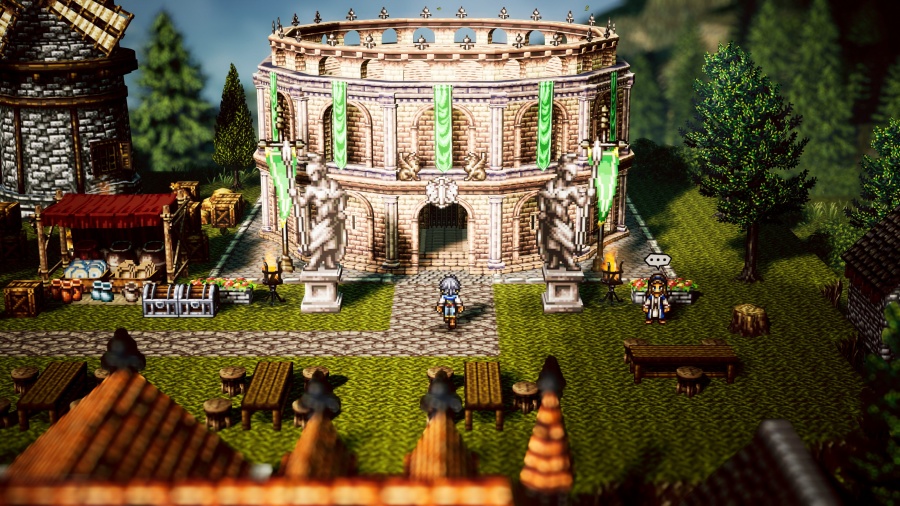 Octopath Traveler 0 เผยข้อมูลใหม่เจาะลึก Pardis III, ตัวละคร และระบบสร้างเมือง 9 Octopath Traveler 0