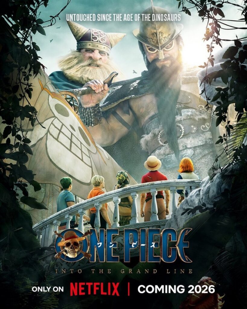 โปสเตอร์ใหม่ซีรีส์ One Piece ซีซั่น 2 โชว์ Brogy และ Dorry 2 One Piece series ss2 Brogy Dorry Poster