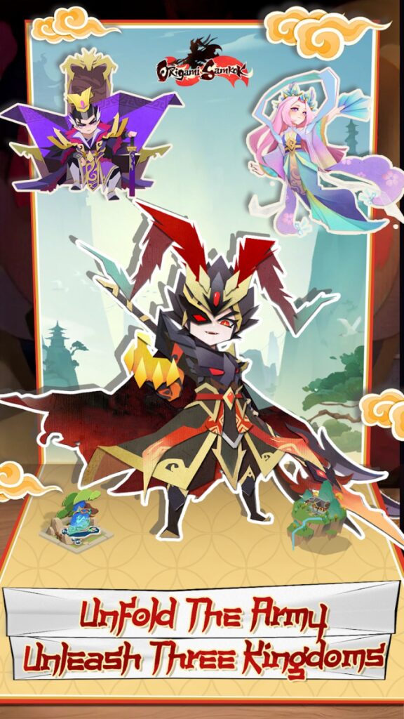 Origami Samkok VNG เกมมือถือ Idle Strategy รวมทัพสามก๊กในงานอาร์ตสุดแนว 4 Origami Samkok VNG