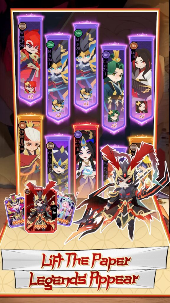 Origami Samkok VNG เกมมือถือ Idle Strategy รวมทัพสามก๊กในงานอาร์ตสุดแนว 6 Origami Samkok VNG