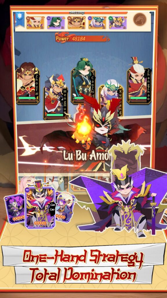 Origami Samkok VNG เกมมือถือ Idle Strategy รวมทัพสามก๊กในงานอาร์ตสุดแนว 8 Origami Samkok VNG