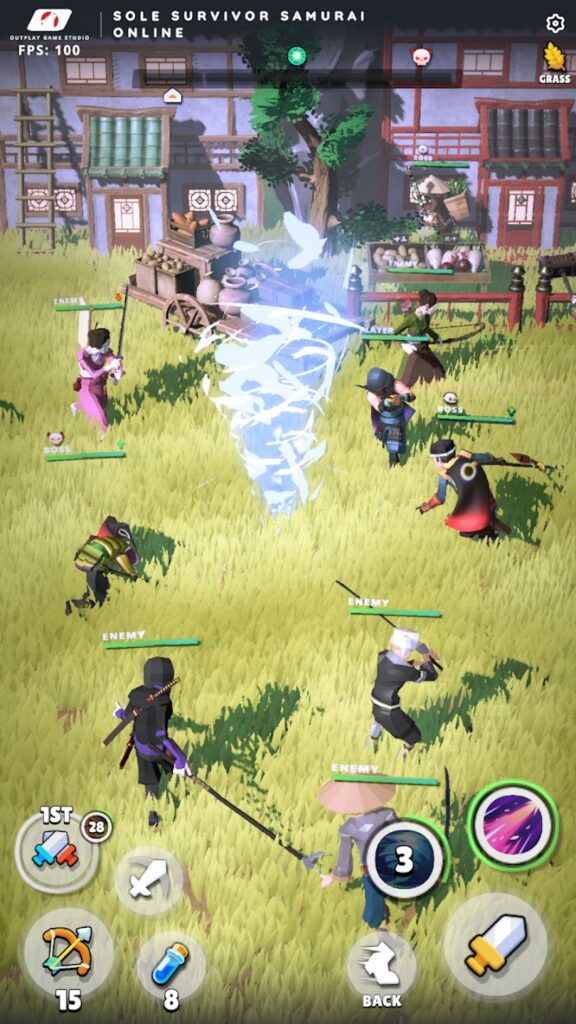 Sole Survivor Samurai Online Announced