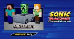 โซนิคเรซซิง ซิ่งทะยานข้ามโลก เริ่มปล่อย DLC แบบมีค่าใช้จ่าย ลำดับที่ 1 Minecraft!