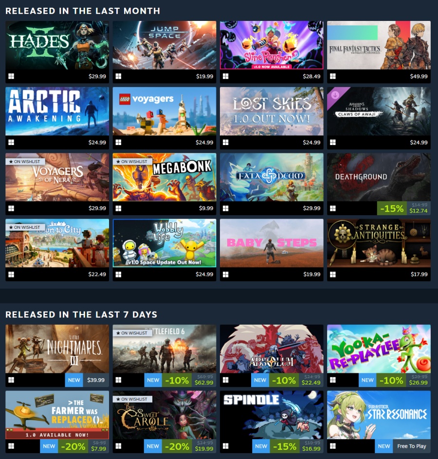 Steam Announced Personalized Calendar