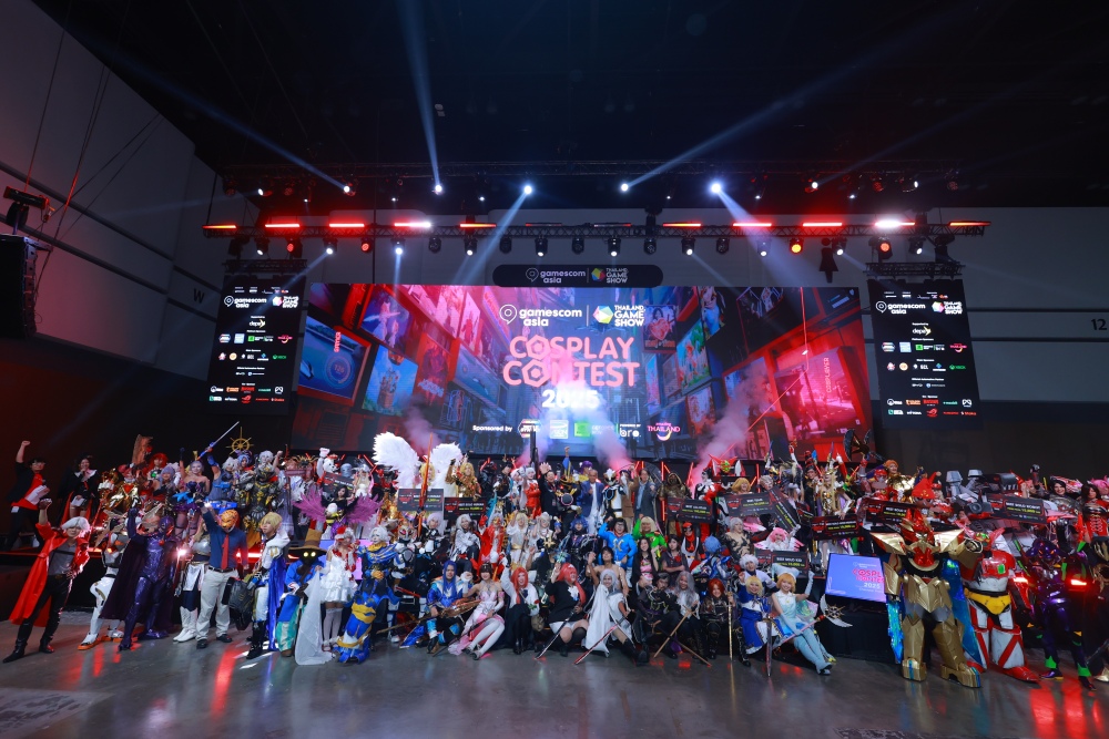 ประกาศความสำเร็จครั้งแรก gamescom asia x Thailand Game Show 