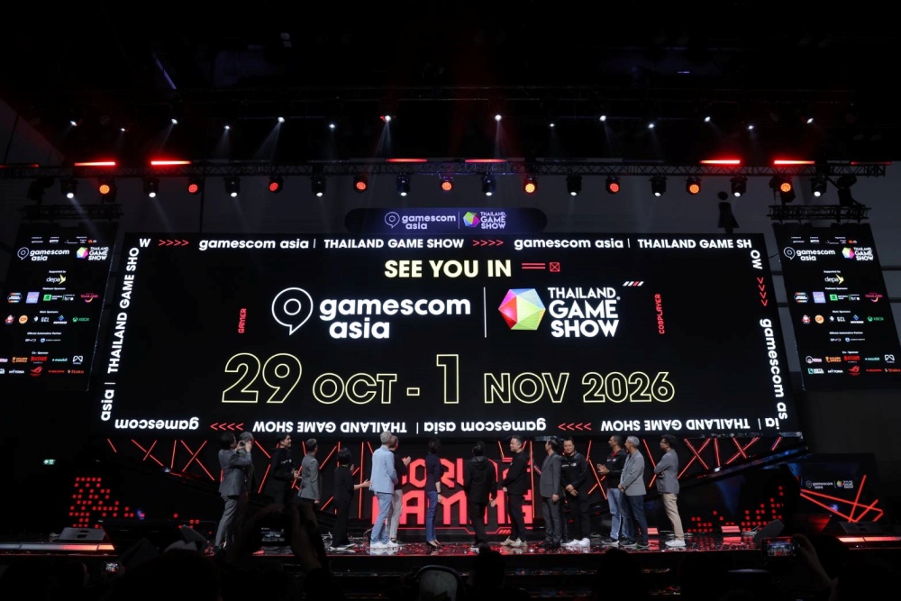 ประกาศความสำเร็จครั้งแรก gamescom asia x Thailand Game Show 