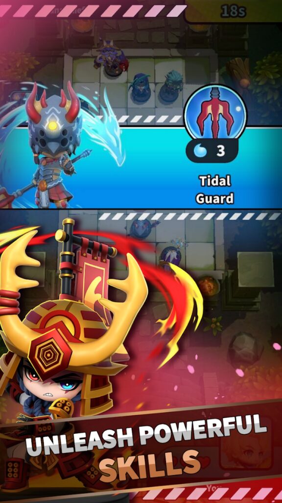 Tiny Tactics GO! เกมมือถือสร้างทีมฮีโร่ในฝัน และชิงไหวชิงพริบในสมรภูมิกลยุทธ์ออนไลน์ 7 Tiny Tactics GO Announced