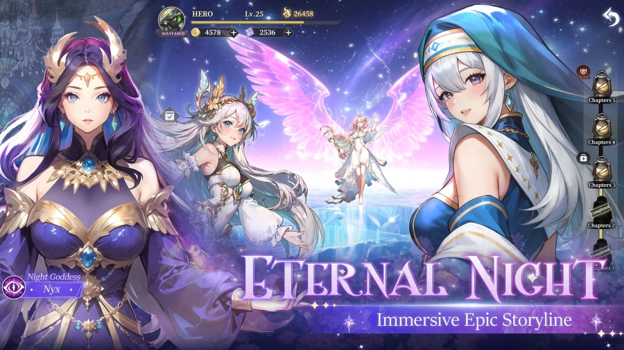 Twilight Chronicle เกมมือถือ Idle RPG ดำดิ่งสู่โลกแฟนตาซีรัตติกาลสุดดาร์ก 4 Twilight Chronicle Announced