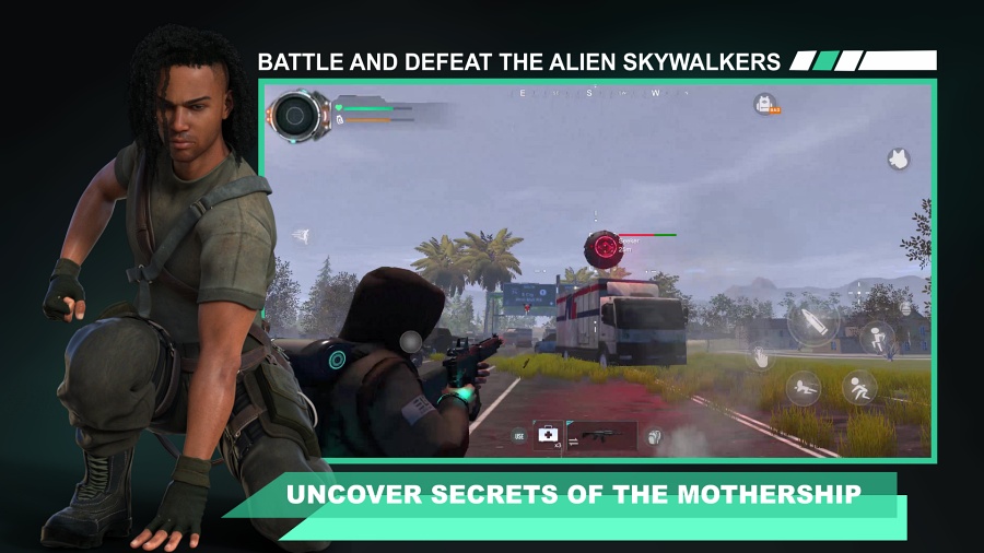 Unbroken: Survival เกมมือถือ Action Shooter ต่อสู้กับกองทัพเอเลี่ยนในร่างมนุษย์ 9 Unbroken Survival Announced