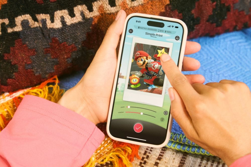 FUJIFILM เปิดตัวฟีเจอร์ใหม่ บนแอปสมาร์ตโฟน instax mini Link for Nintendo Switch