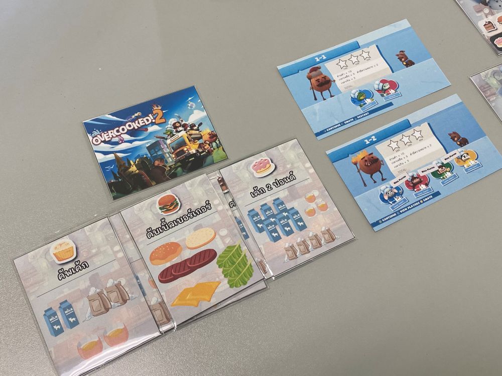 ครูไทยไอเดียเจ๋ง! แปลง Overcooked เป็นการ์ดเกมสอนเด็ก 2 ครูไทยไอเดียเจ๋ง! แปลง Overcooked เป็นการ์ดเกมสอนเด็ก