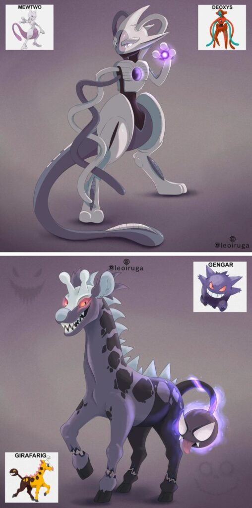 แฟน Pokémon วาดมอนสเตอร์ตัวใหม่ที่เกิดจากการผสมข้ามเผ่าพันธุ์ 7 แฟน Pokémon วาดมอนสเตอร์ตัวใหม่ที่เกิดจากการผสมข้ามเผ่าพันธุ์