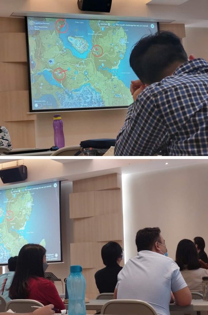 ครูต่างชาติใช้แผนที่ Genshin Impact สอนวิชาปรัชญา 2 ครูต่างชาติใช้แผนที่ Genshin Impact สอนวิชาปรัชญา