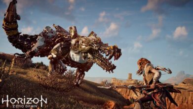 เกือบแล้ว! Horizon: Zero Dawn เวอร์ชั่นแรกมีปืนกลให้ใช้