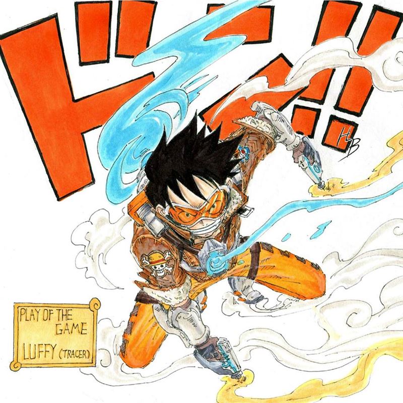 ครีเอทเว่อร์! เมื่อ OnePiece เข้าไปดูในโลก Overwatch