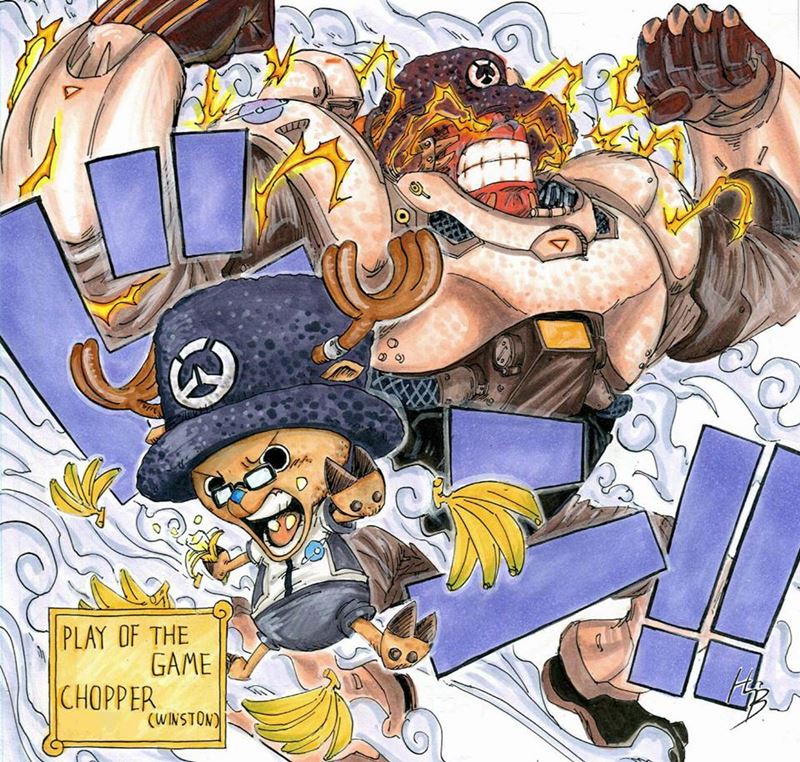 ครีเอทเว่อร์! เมื่อ OnePiece เข้าไปดูในโลก Overwatch