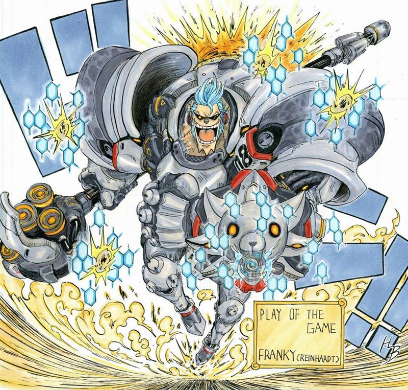ครีเอทเว่อร์! เมื่อ OnePiece เข้าไปดูในโลก Overwatch