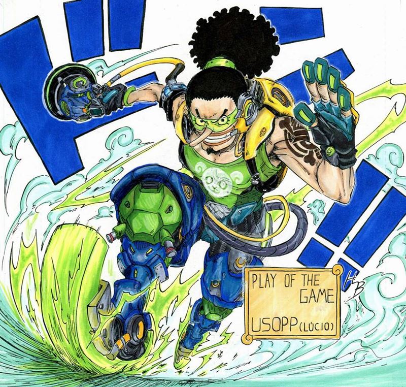 ครีเอทเว่อร์! เมื่อ OnePiece เข้าไปดูในโลก Overwatch