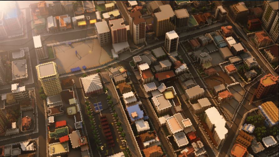 สวยปัง! งานศิลปะชิ้นโบว์แดงจากเกม Minecraft