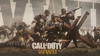 หลุดอีกแล้ว! ภาพชุดแรกจากเกม Call of Duty: WWII