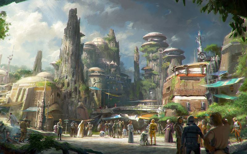 น่าไปมาก! เผยภาพเพิ่มเติมคอนเซปต์ Star Wars Land สวนสนุกแห่งใหม่ที่อเมริกา
