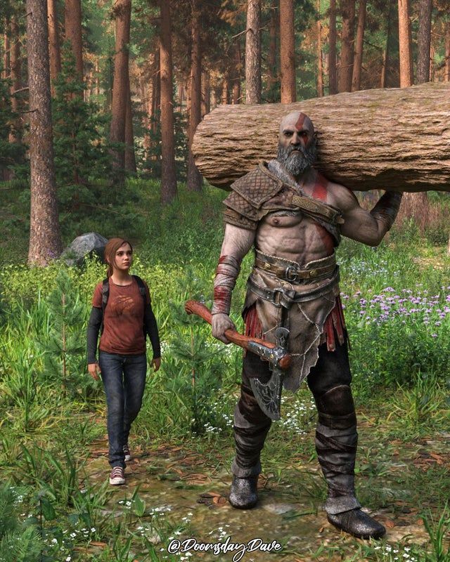 จะเป็นอย่างไรเมื่อโลกของ God of War และ The Last of Us มารวมกัน